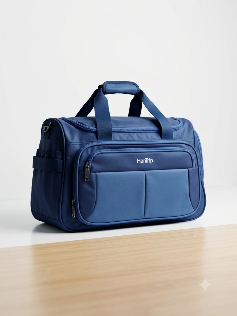 Navy Blue Weekend Duffel Bag